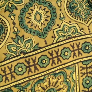 Modal Silk Ajarak Hand block print sotle type 15