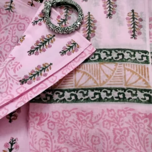 Pure Mul Cotton Suit with Cotton Dupatta type 5