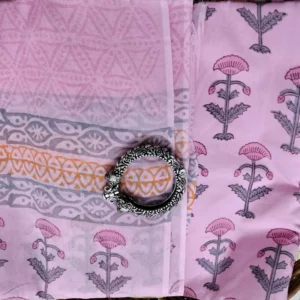 Pure Mul Cotton Suit with Cotton Dupatta type 9