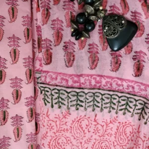 Pure Mul cotton suit with chiffon Dupatta type 11