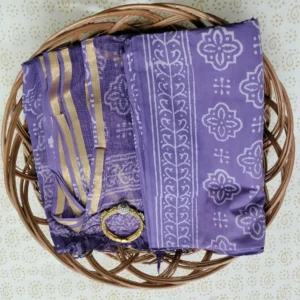 Pure Mul cotton suit with kota doria dupatta type 10