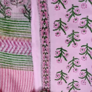 Pure Mul cotton suit with kota doria dupatta type 11